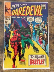 Daredevil #34 (1967). VF. Beetle app.