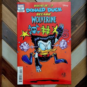 WHAT IF: Donald Duck Became Wolverine? #1 NM (Marvel 2024) SKOTTIE YOUNG Cover