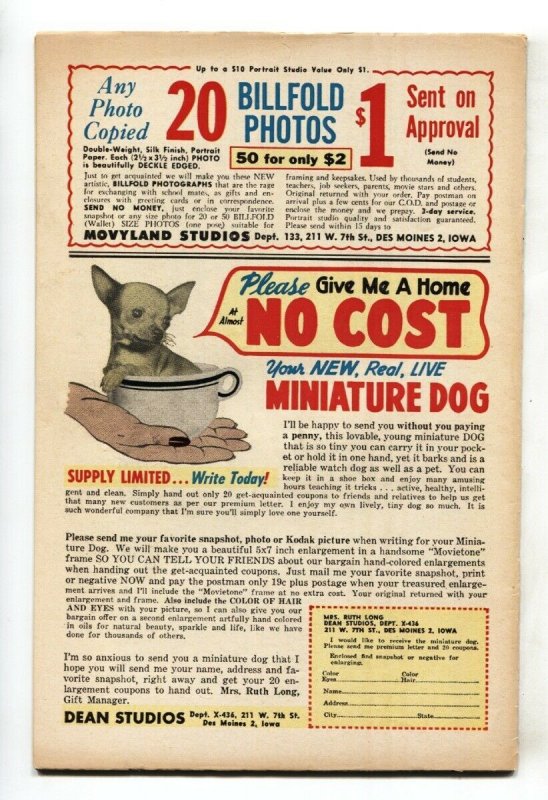 Frontier Western #8 1957- Atlas Comics- RINGO KID-comic book