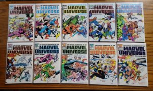 Official Handbook of the Marvel Universe 1-20 Complete Set Run! ~ NEAR MINT NM ~