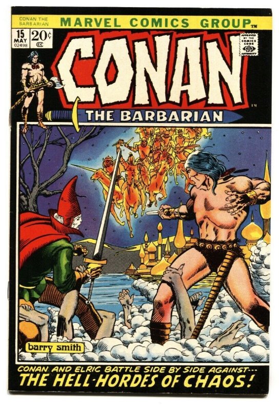 Conan The Barbarian #13 1972-  Barry Smith -Robert E Howard- Elric appearance...