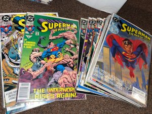 Superman the Man of Steel (1991) Lot, Complete Series Set w/#s 1-134