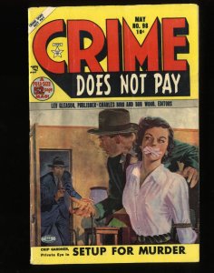 Crime Does Not Pay #98 VG 4.0 Read Description!