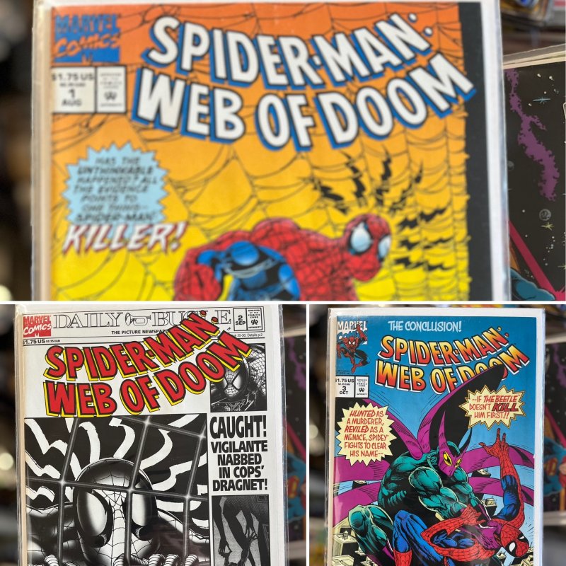 Spider-Man: Web of Doom #1 - 3 (1994) Complete Set