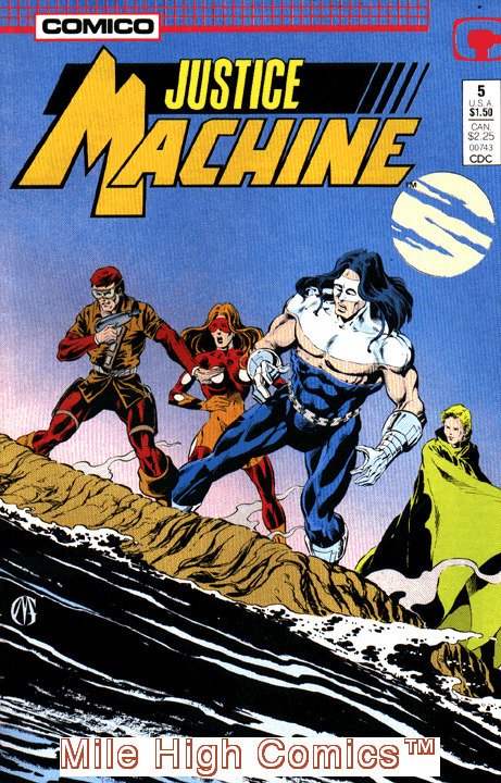 JUSTICE MACHINE (1987 Series) #5 Fine Comics Book