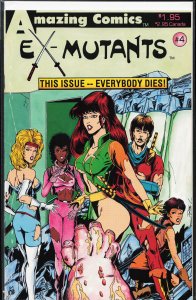 Ex-Mutants #4 (1987) Ex-Mutants