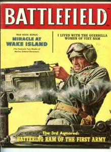 BATTLEFIELD -NOV 1958-ATLAS-VIETNAM-WAKE ISLAND-STAN BORACK-TANK FIGHT-vg