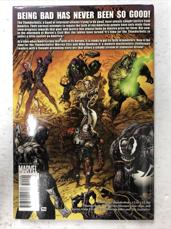 Thunderbolts Vol.1 By Warren Ellis (2007) HC Marvel Comics 