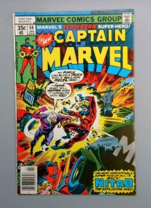 Captain Marvel #54, Marvel, 1977 JR1
