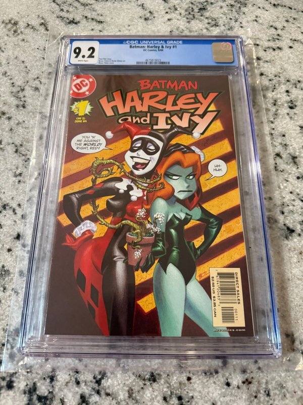 Batman Harley & Ivy # 1 CGC Graded 9.2 DC Comic Book 2004 Paul Dini JH23