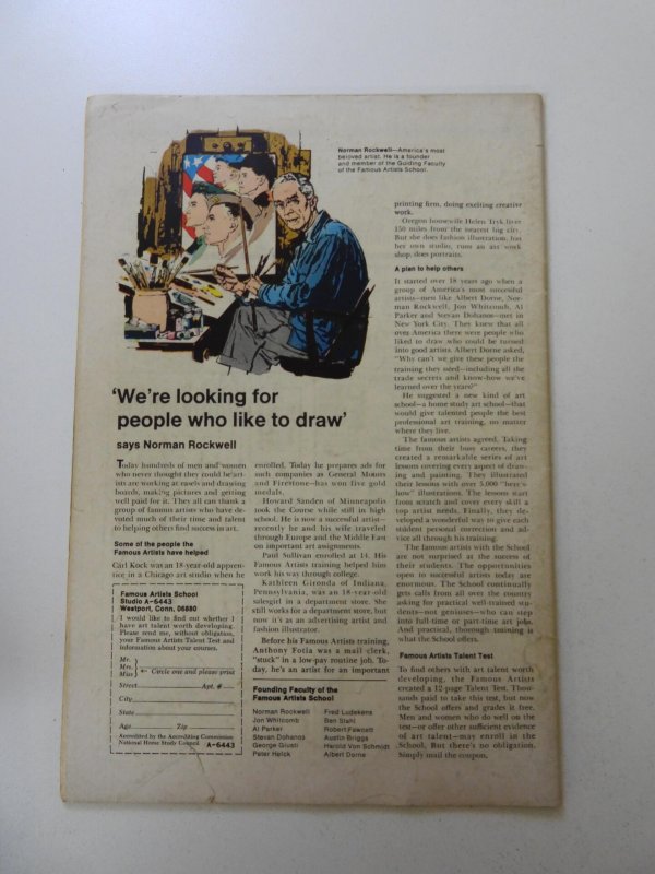 Chamber of Darkness #8 (1970) VG condition tears front/back cover