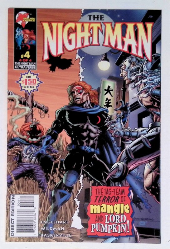 The Night Man #4 (Dec 1995, Malibu) FN/VF