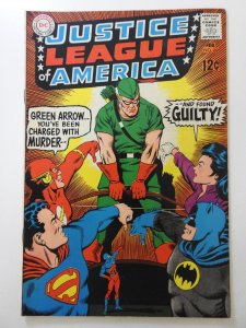 Justice League of America #69 (1969) Green Arrow on Trial! Sharp Fine+ Condition