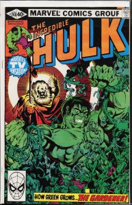 The Incredible Hulk #248 Direct Edition (1980) Hulk