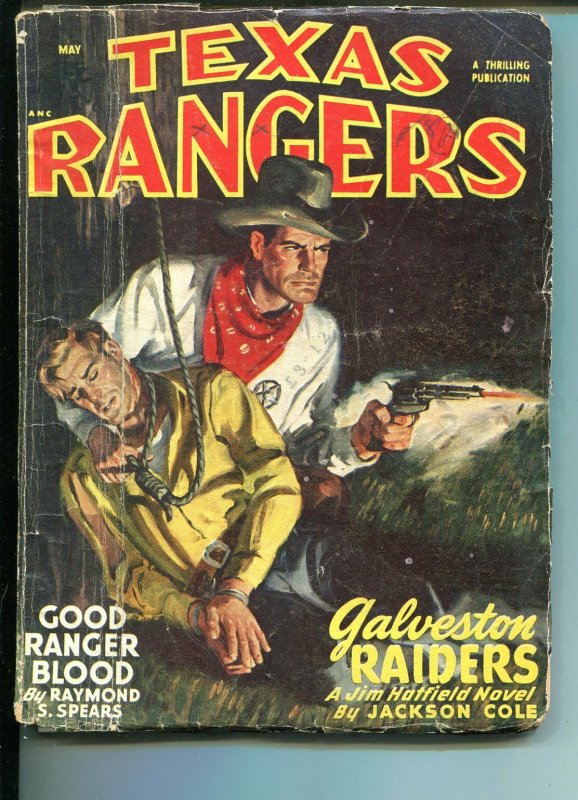 TEXAS RANGERS-04/1939-WESTERN PULP THRILLS-JIM HATFIELD-HANGING-good