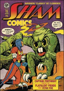 Sham Comics (Vol. 2) #5 VF ; Source Point | Captain Fortnight