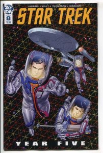 STAR TREK YEAR FIVE (2019 IDW) #8 CVR A THOMPSON