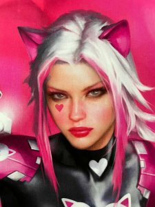 MISS MEOW #1 JOSH BURNS VIRGIN COVER MERC MAGAZINE TYNDALL RARE NM+