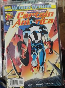 Captain America Vol 3 # 1  1998 marvel heroes return  steve rogers