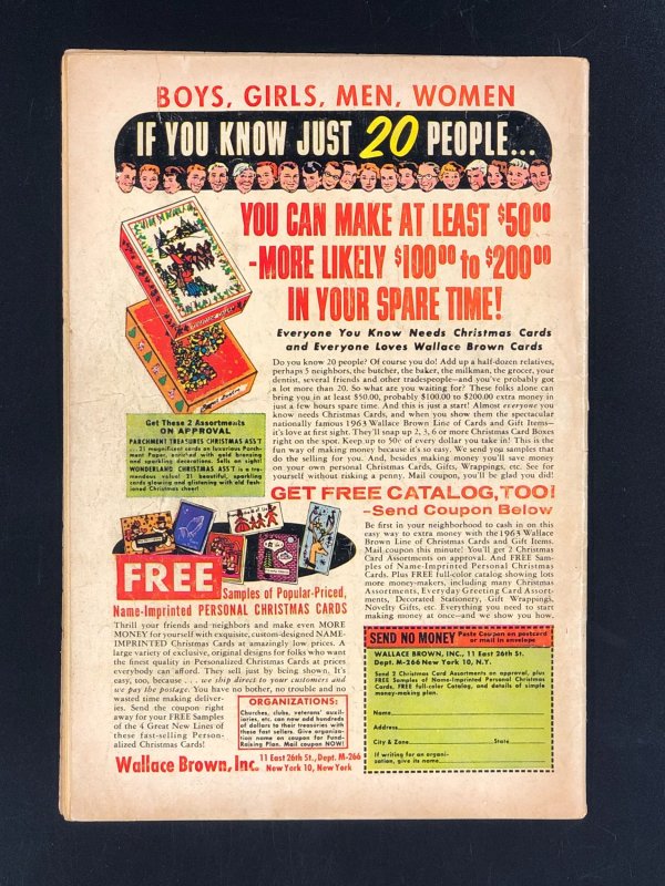 Wonder Woman #139 (1963) VG-