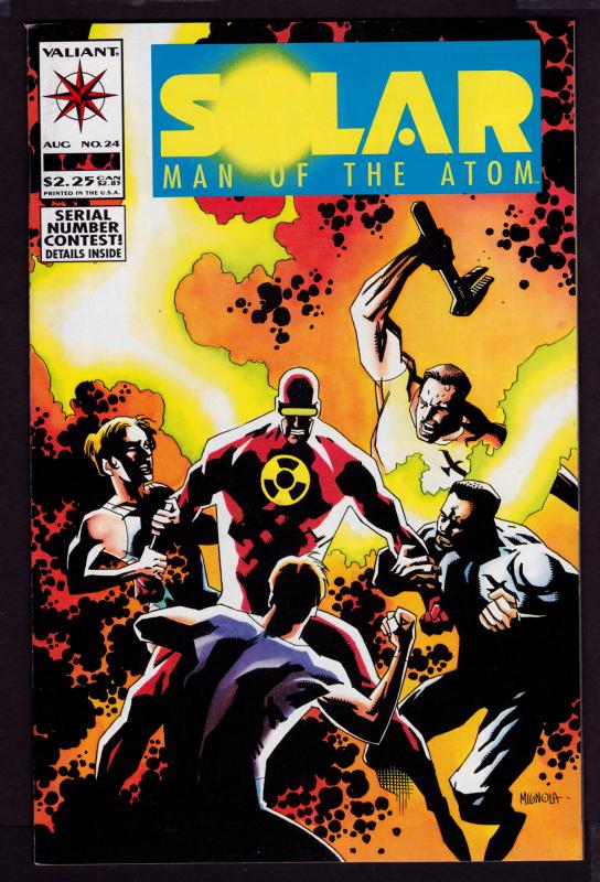 Solar Man of the Atom #24 (1991 Series)   9.2 NM-