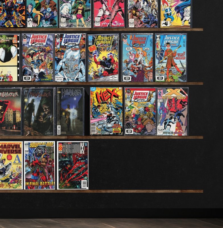 Huge Lot 140+ Comics with Justice League Europe, Thor, X-Factor & More!