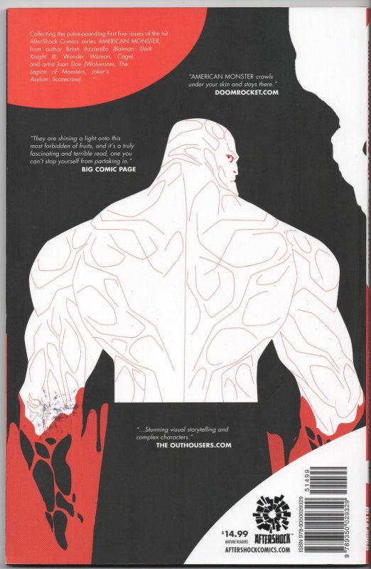 American Monster TPB Volume 1 (Aftershock Comics) SIGNED