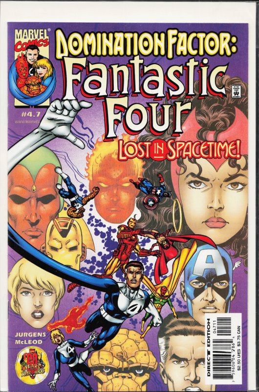 Domination Factor: Fantastic Four #4.7 (2000)