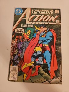 Action Comics 593 John Byrne Superman & Big Barda & Mister Miracle & Darkseid VF