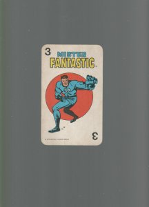 1978 Marvel Comics Super- Heroes Card Game-Mr Fantastic