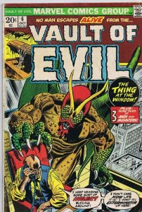 Vault of Evil #6 ORIGINAL Vintage 1973 Marvel Comics