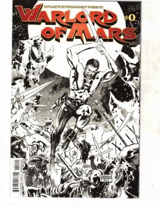 Warlord of Mars #0 Black and White Cover 2014 Ultra-Rare issue 0 Variant! COVELL