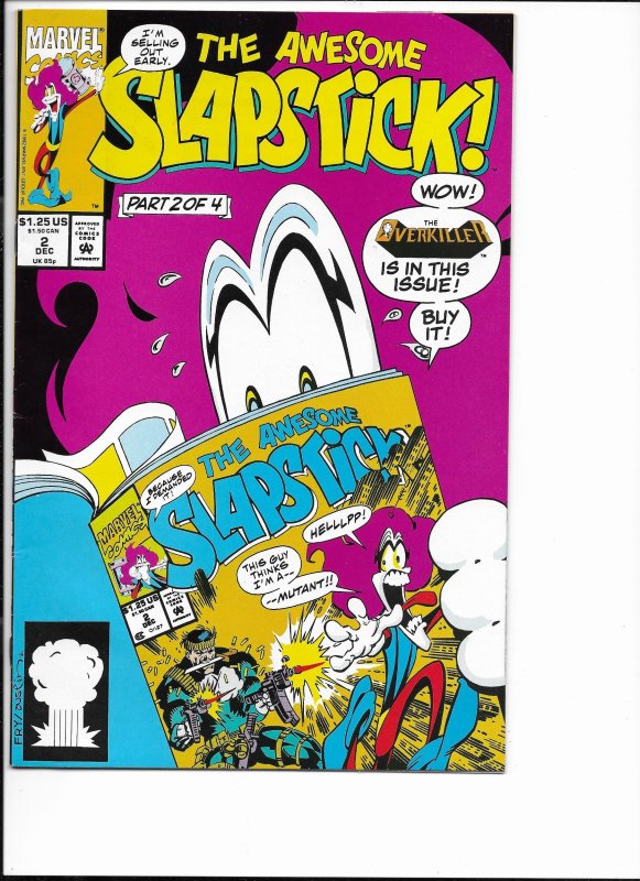 Slapstick #2 Direct Edition (1992)