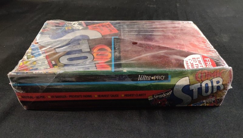 Ultra Pro 50 Premium Comic Sheets Comic Stor w/ Exclusive Spiderman Comic SEALED
