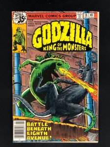 Godzilla #18 (1979) FN+ Battle Beneath 8th Avenue!