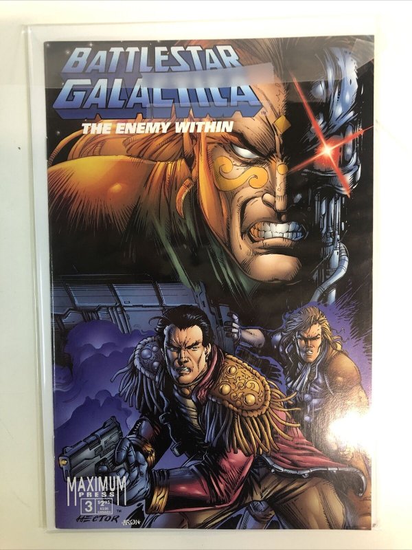 Battlestar Galactica: The Enemy Within (1995) Complete Set # 1-2-3 (NM+) Maximum