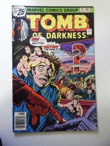 Tomb of Darkness #21 (1976) VG- Condition tape on spine