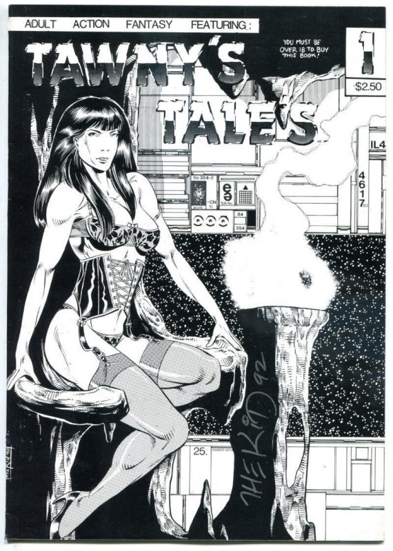 TAWNY'S TALES #1, VF, Signed by the Kid, 1990, Louisiana, more Adult in store