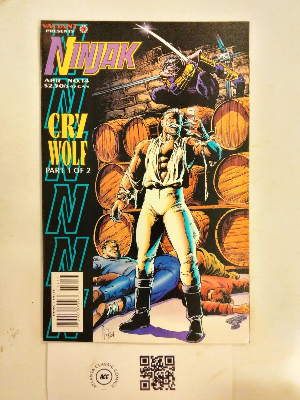 Ninjak #14 NM Valiant Comic Books  Bloodshot Turok X-O Manowar Solar 5 HH42