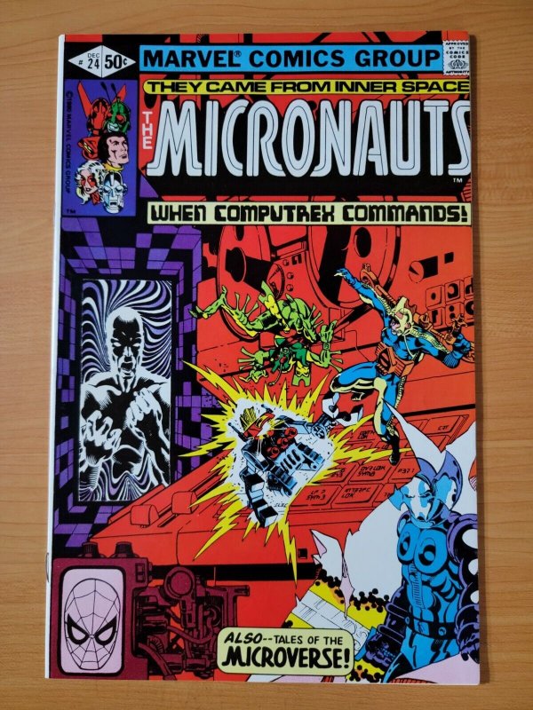 Micronauts #24 Direct Market Edition ~ NEAR MINT NM ~ 1980 Marvel Comics 