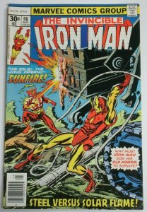 INVINCIBLE IRON MAN#98 VF 1977 MARVEL BRONZE AGE COMICS