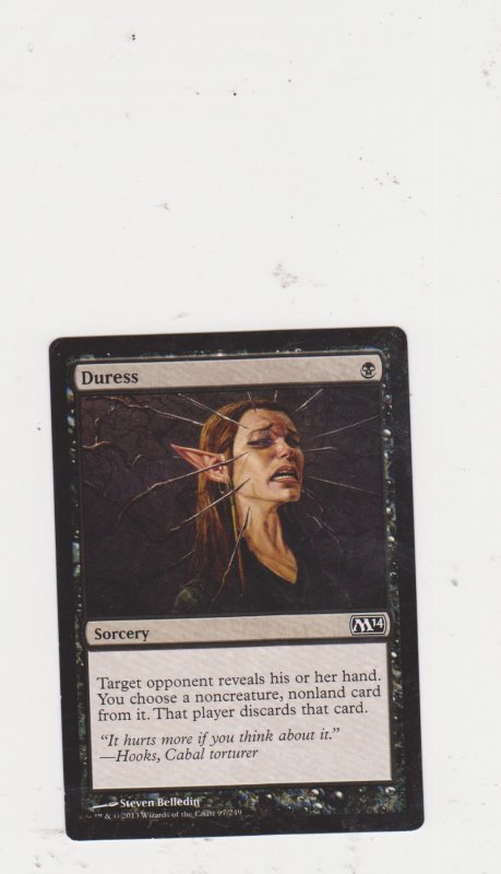 Magic the Gathering: Magic 2014 - Duress