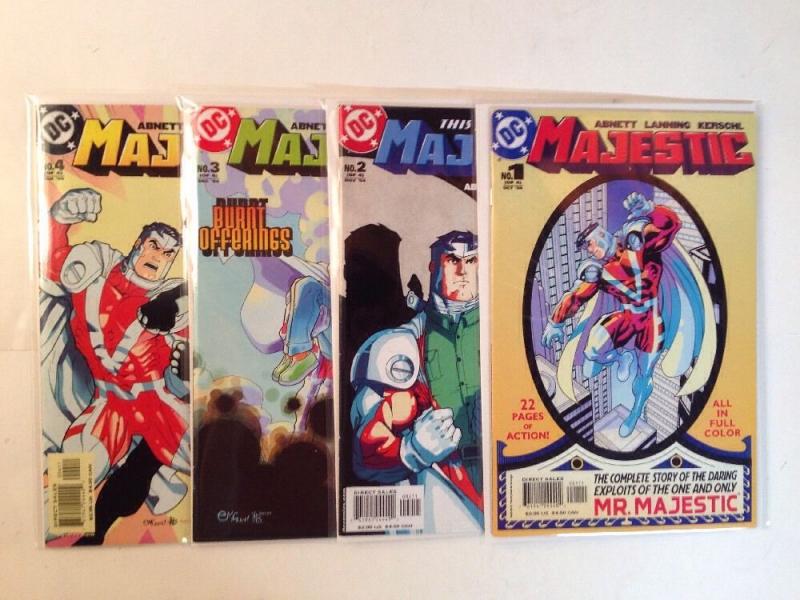 Majestic 1-4 Complete Near Mint Lot Set Run