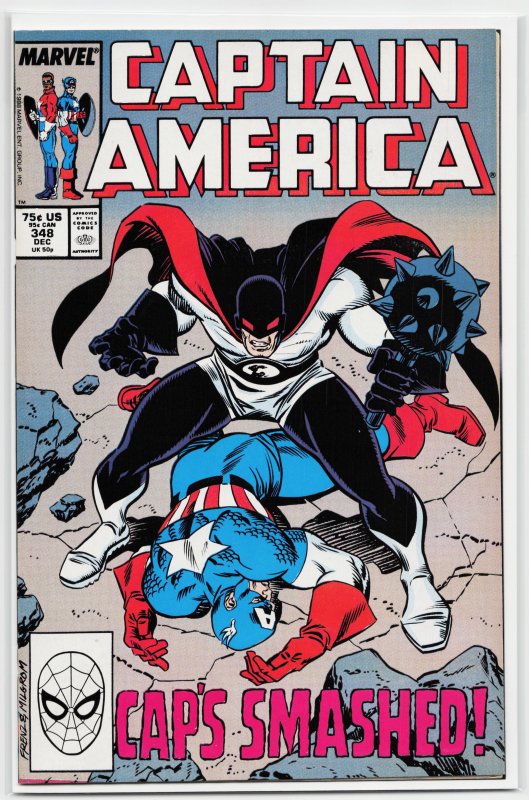 Captain America #348 (1988) Captain America