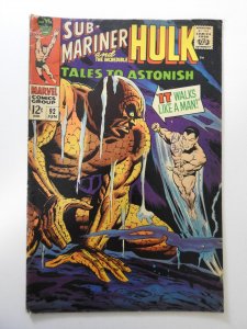 Tales to Astonish #92 (1967) VG Condition moisture stain