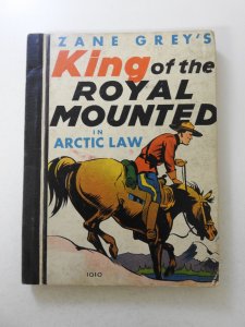 Zane Grey's King of the Royal Mounties (1937) Hard Cover Comic 5X7...