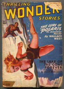 Thrilling Wonder Stories Pulp Oct 1949- HUBBARD- Bradbury G-