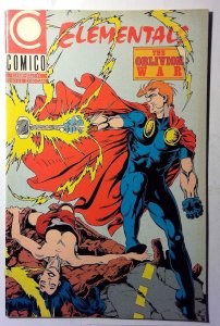 Elementals #11 (1990) Comico Comics 1st Print Comic Book