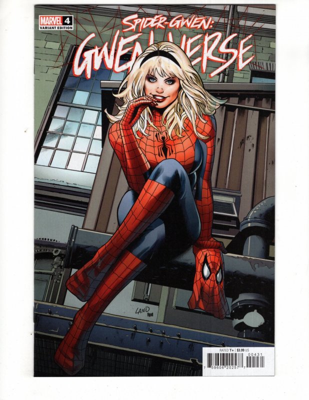 SPIDER-GWEN GWENVERSE #4 Greg Land Variant Cover  / ID#161B