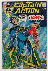 Captain Action (1968) #1-5 complete series